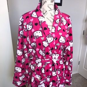 Hello kitty bathrobe